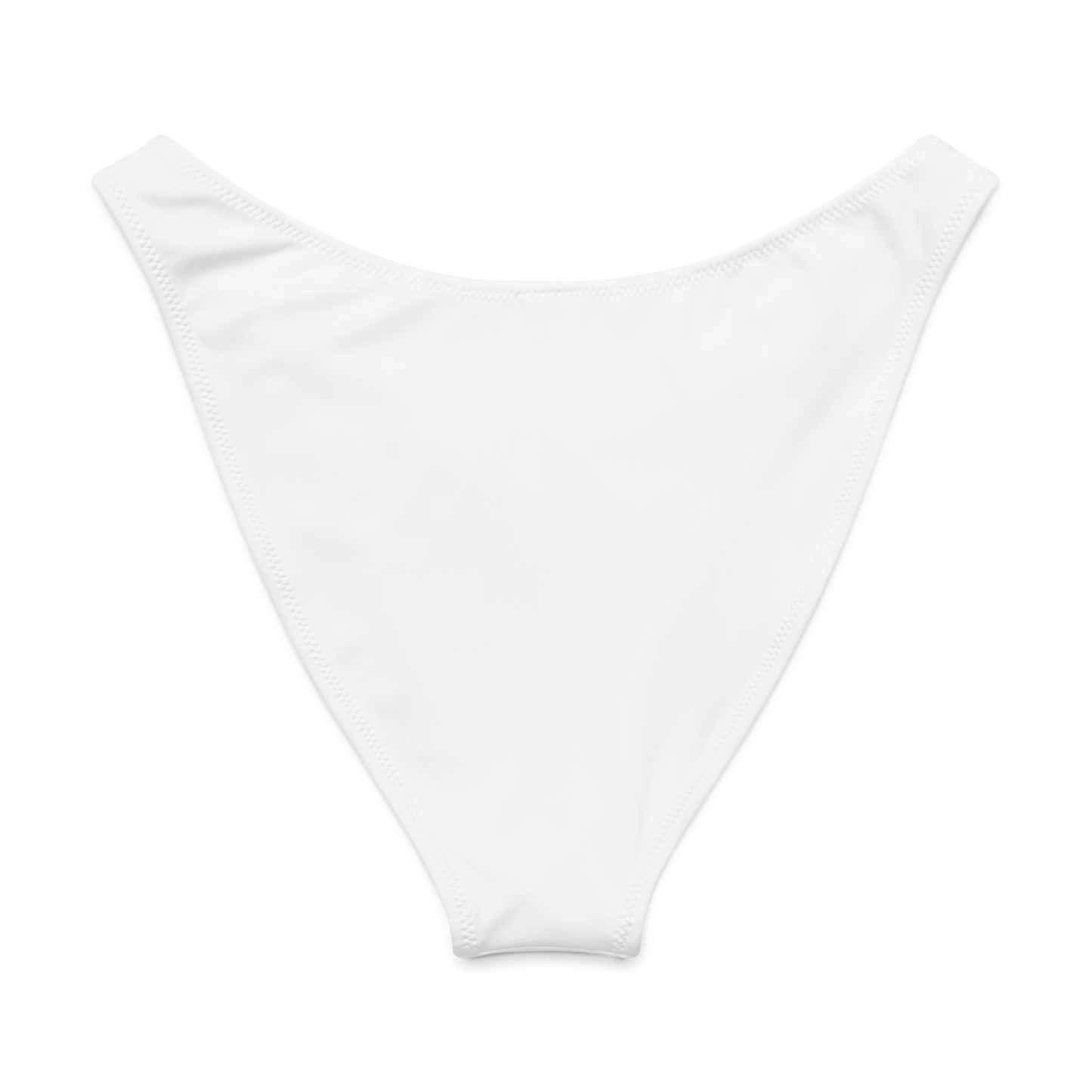 White Foam V-cut Bikini Bottom