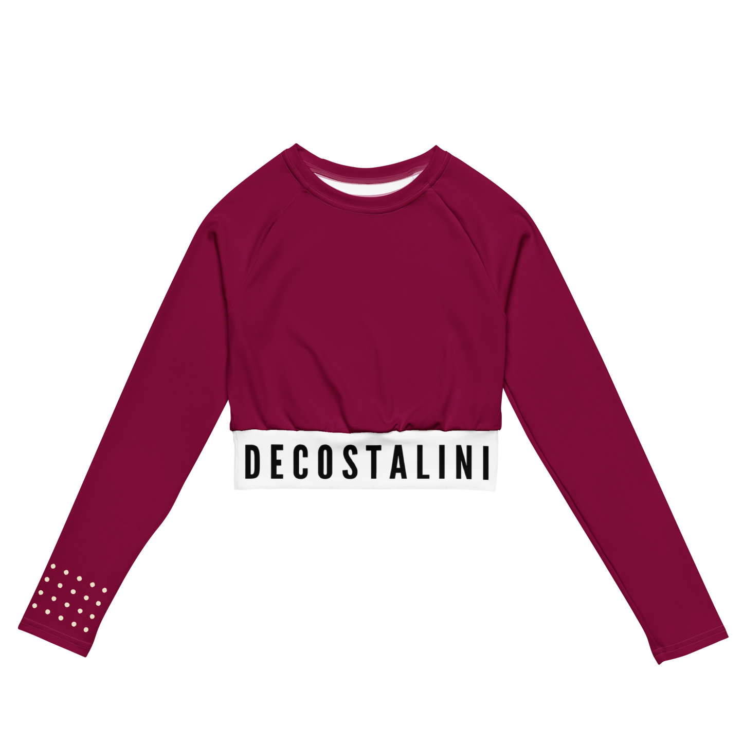 Berry Long Sleeved Rash Guard, Dance & Yoga Crop