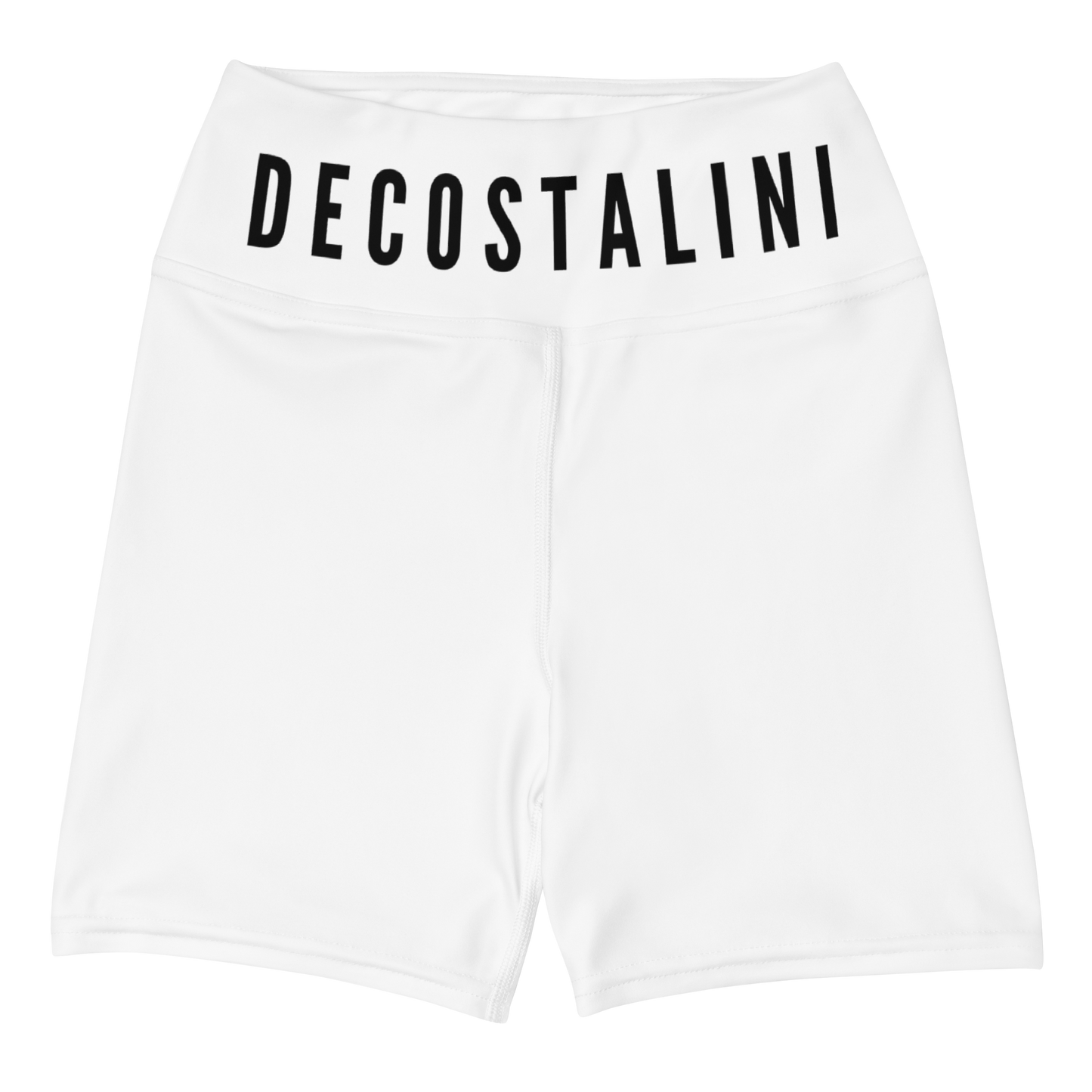 White Foam Bike Pants / Yoga Shorts