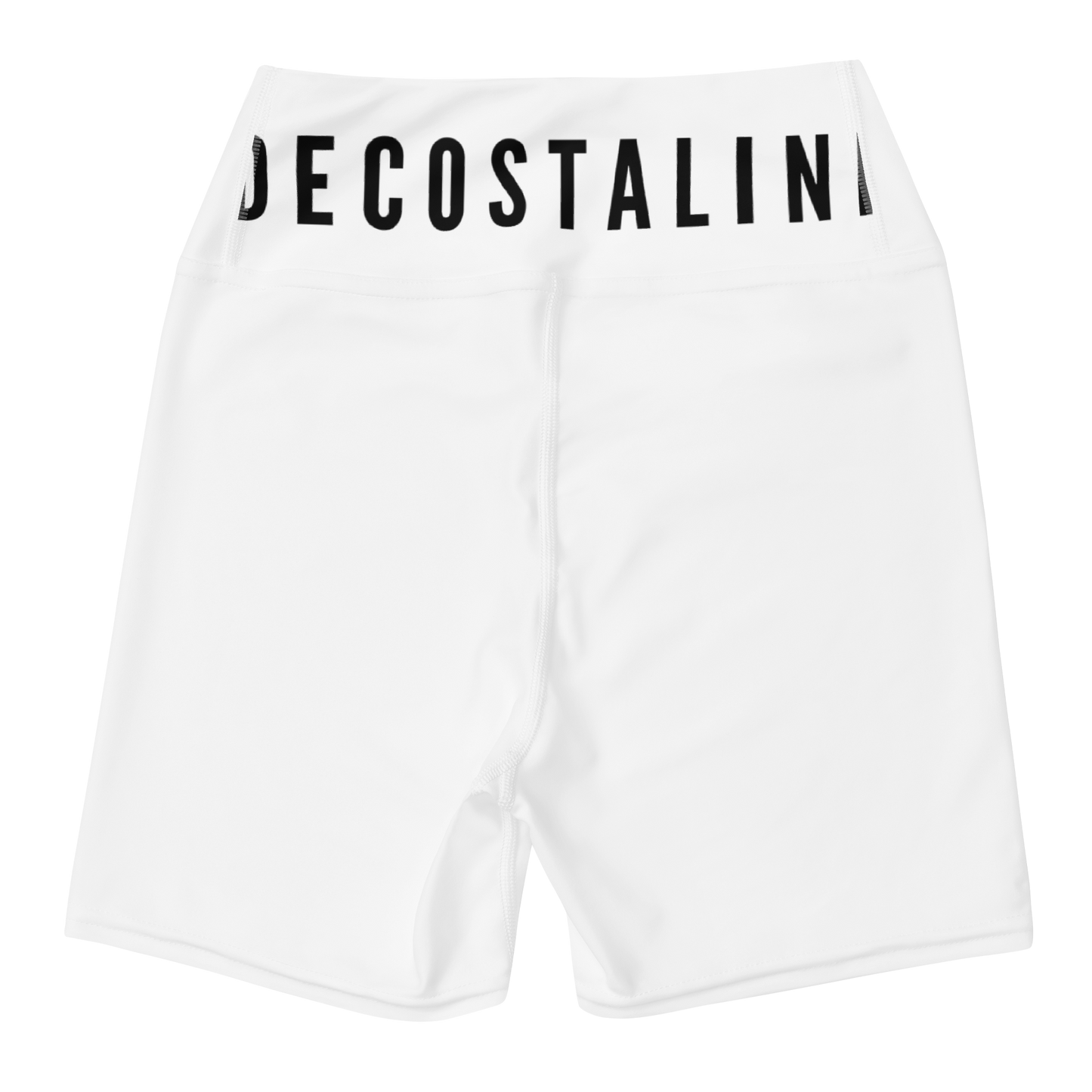 White Foam Bike Pants / Yoga Shorts
