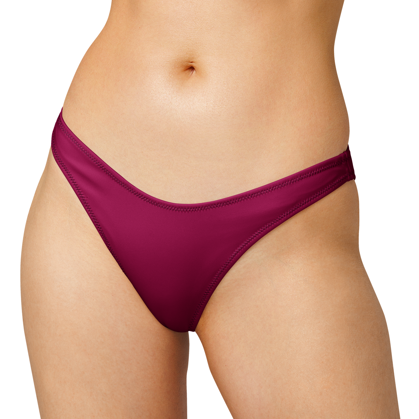 Berry V-cut Bikini Bottom